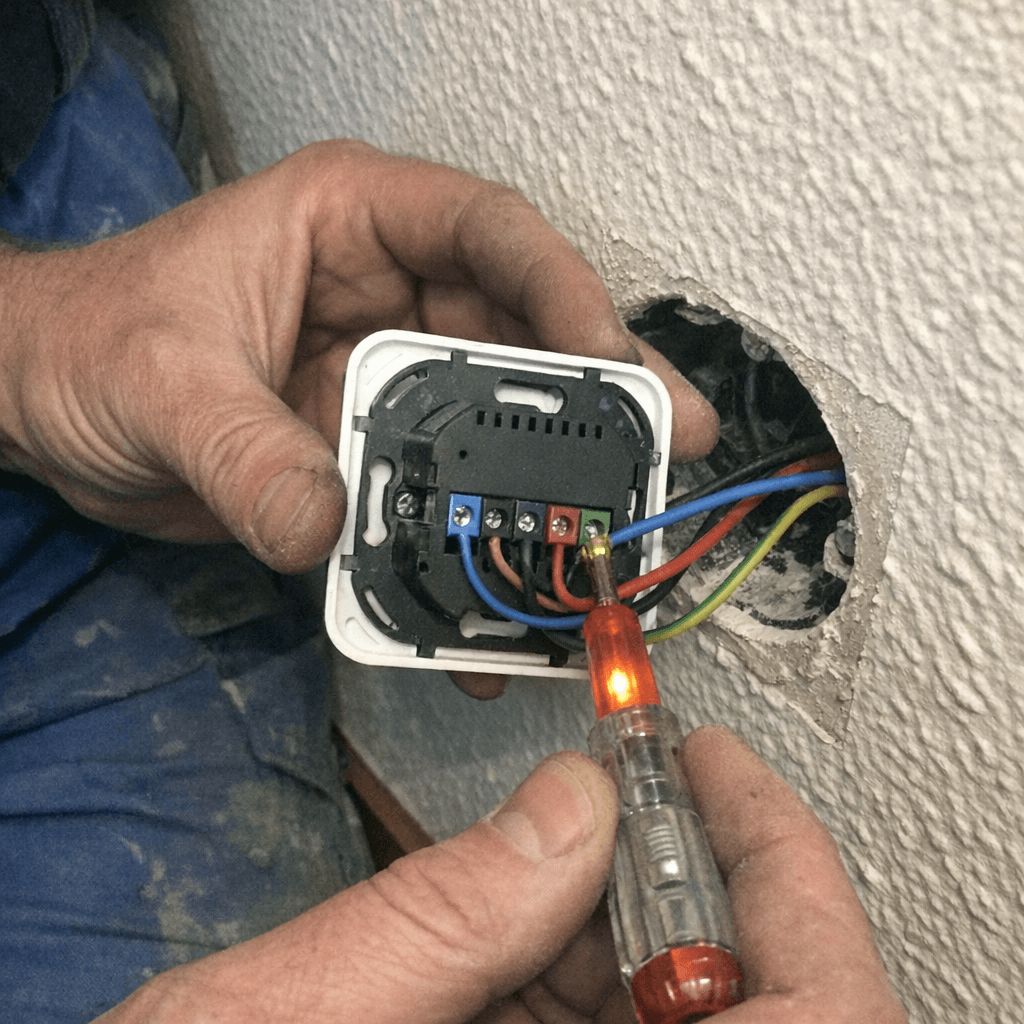 Einrichten einer modernen Smart-Home Steuerung über eine Wandkonsole