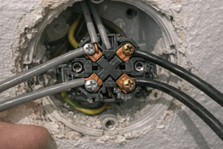 Verbindung zweier Schaltstellen für den Hausflur